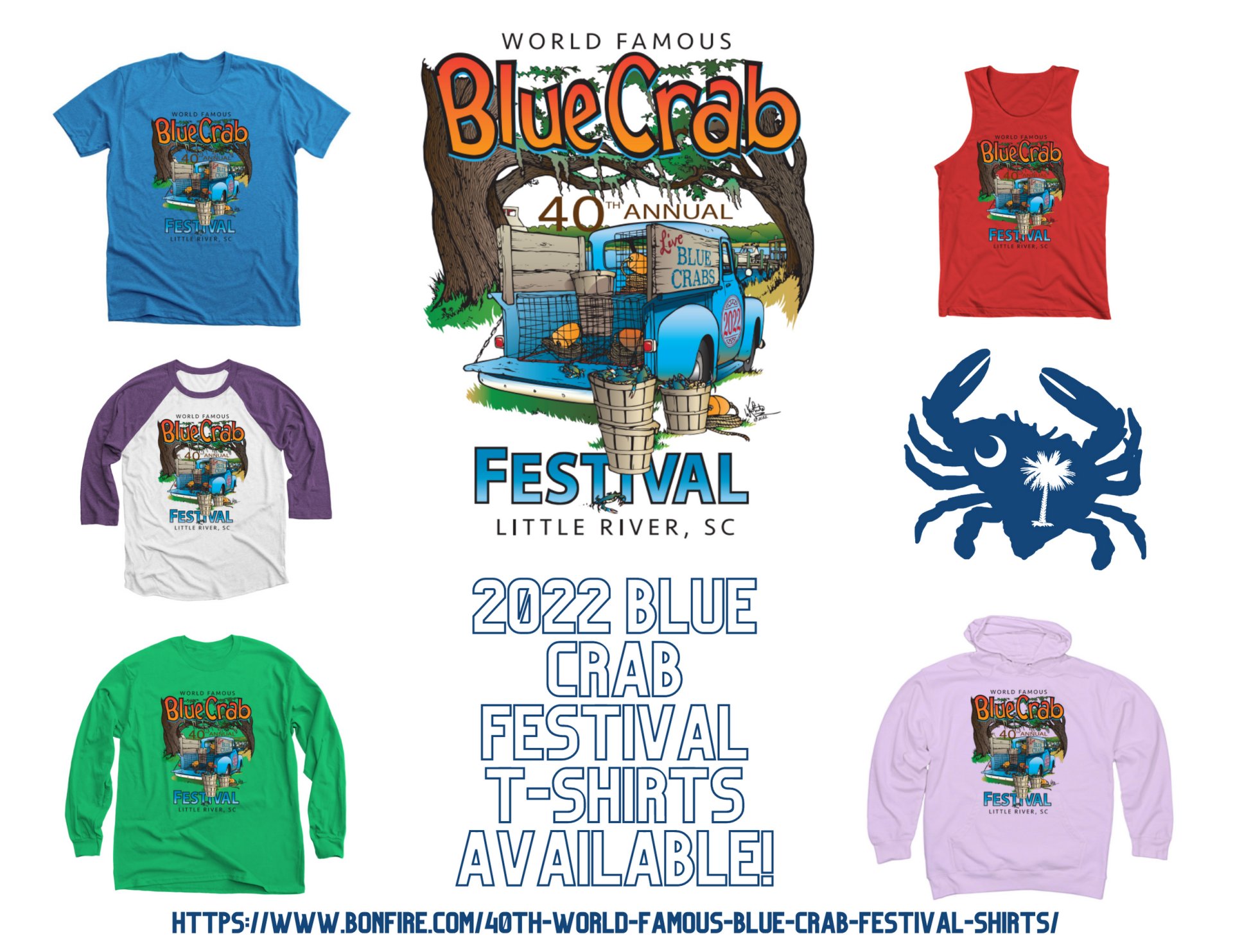 T-Shirts | World Famous Blue Crab Festival