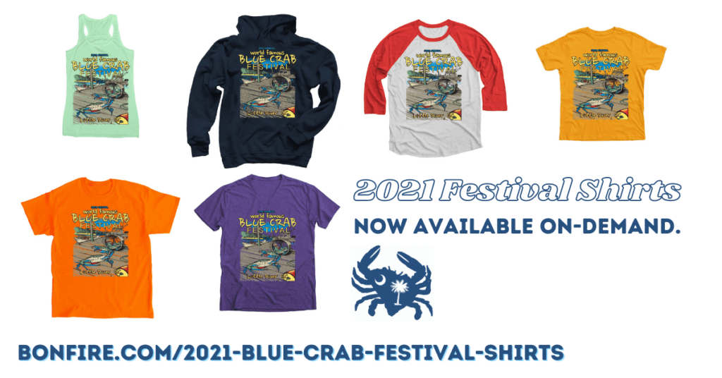 2022 T-Shirts | World Famous Blue Crab Festival